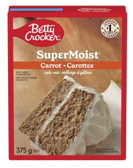 Betty Crocker Super Moist Carrot Cake Mix, 375g