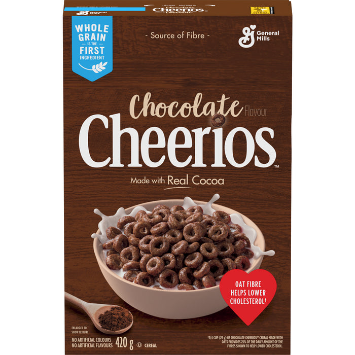 General Mills Cheerios Chocolate Cereal, 420g