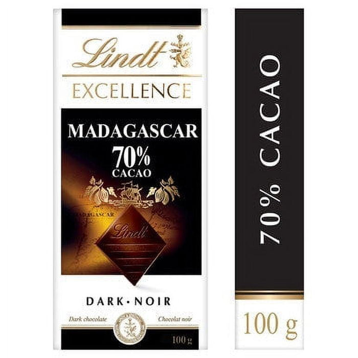 Lindt Chocolate Excellence Madagascar 70% Cacao 100g/3.5oz