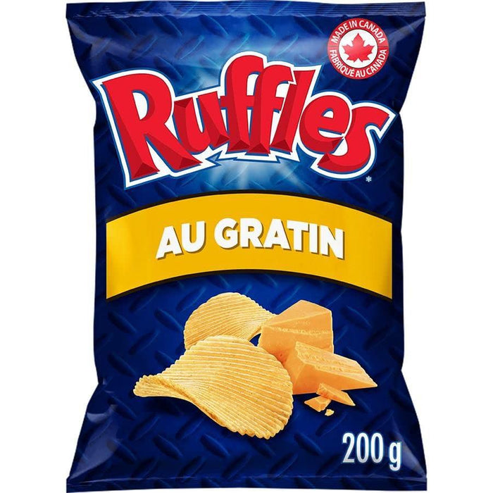 Ruffles Au Gratin Potato Chips 200g/7.05oz (Imported from Quebec)