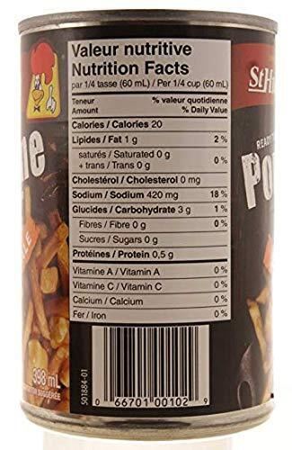 St Hubert Poutine Gravy 398ml Can