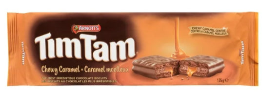 Arnott's Tim Tam Chewy Caramel Cookies, 175g