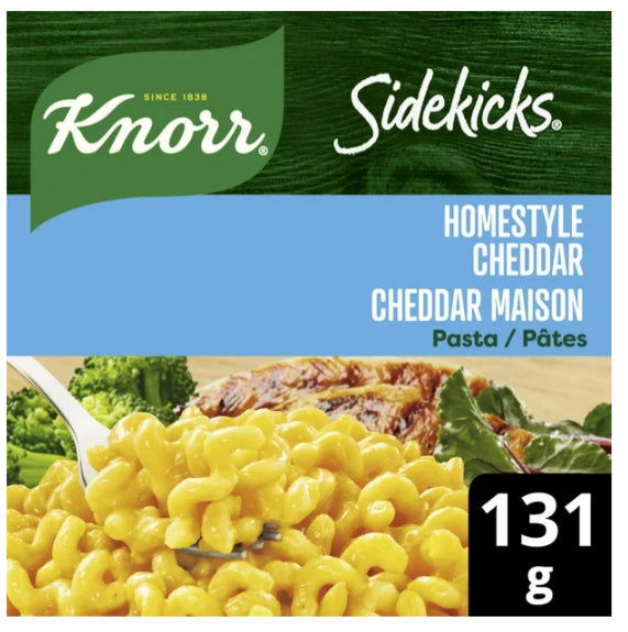 Knorr Sidekicks Homestyle Cheddar Pasta Side Dish, 131g