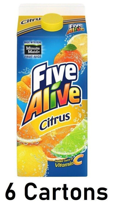 Five Alive Citrus Juice Drink 1.75L Each 6 Cartons From Canada