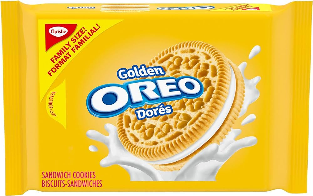 Christie Oreo Golden Cookies, 500g/17.6oz Family Size