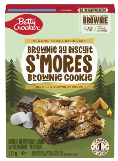 Betty Crocker Cookie Brownie Baking Mix, 521g