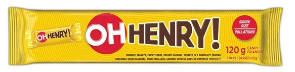 Oh Henry! Snack Sized Chocolate Bars, 8pc, 120g