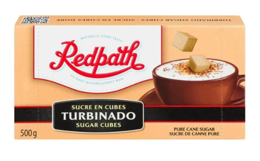 Redpath Turbinado Sugar Cubes, 500g