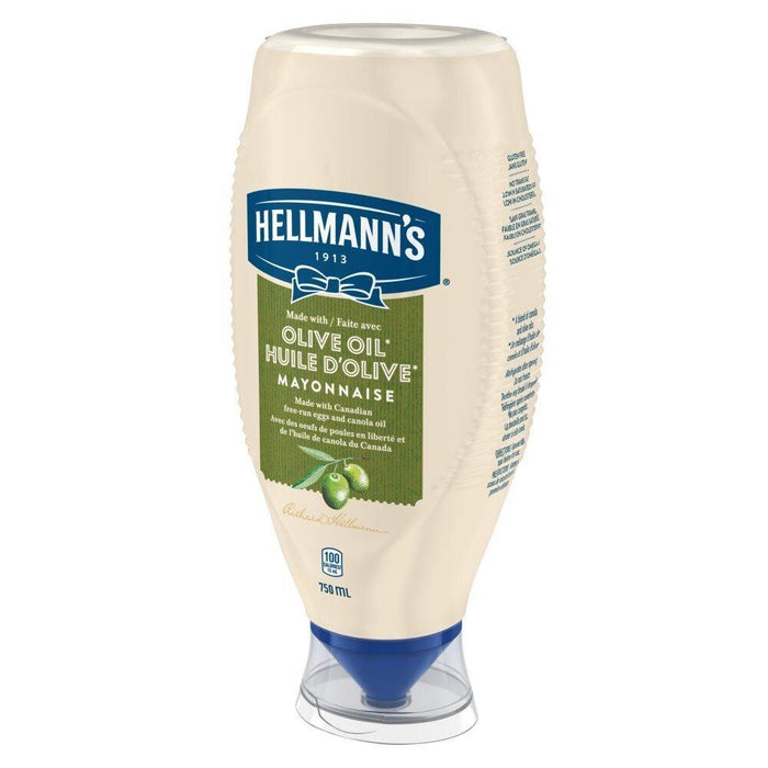 Hellmann's Olive Oil Mayonnaise, 750 ml/25 fl oz