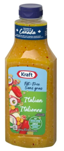 Kraft Fat Free Italian Salad Dressing, 425ml