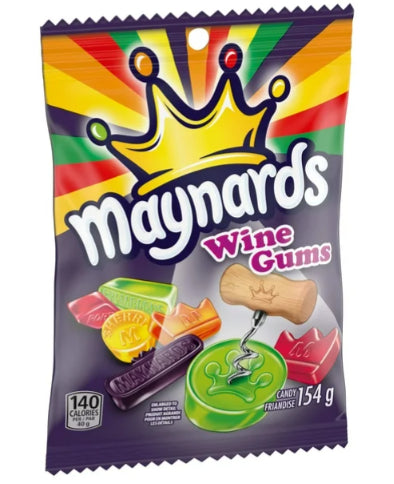 Maynards Wine Gums Gummy Candy, 154g