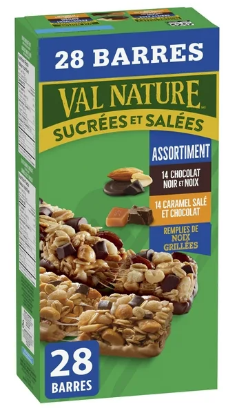Nature Valley Granola Bars, Sweet and Salty Nut, Variety Pack, 28 ct, 980g