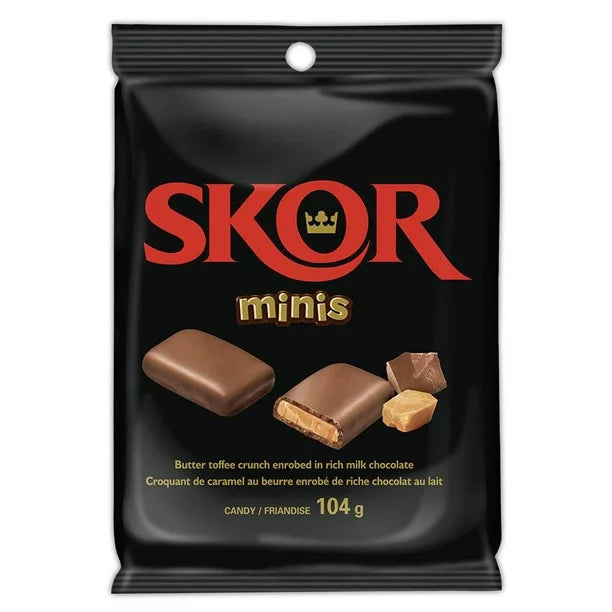 Skor Minis Bars Peg Bag 104g/3.66oz