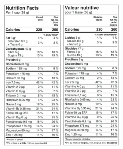 Oatmeal Crisp Maple Nut Breakfast Cereal, Family Size 619g