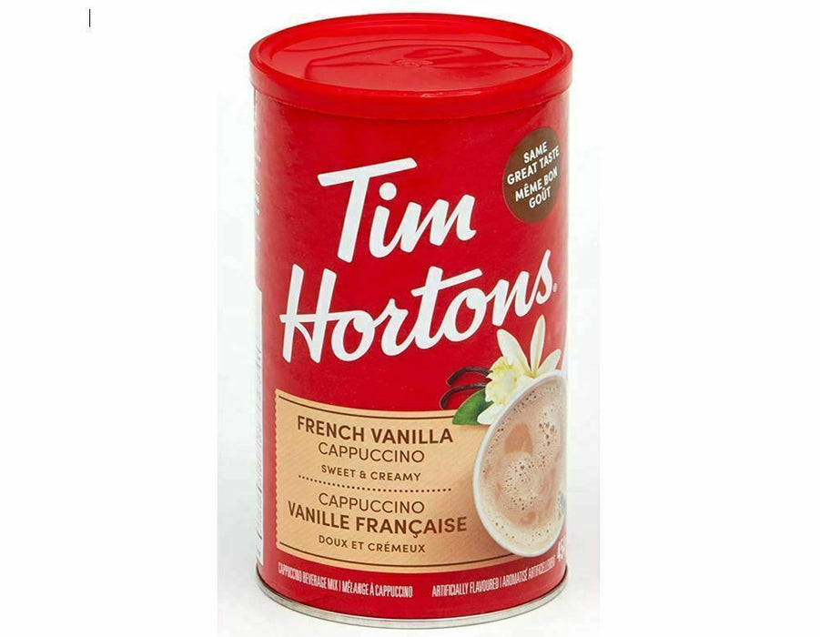 Tim Hortons French Vanilla Instant Cappuccino 454g /16oz