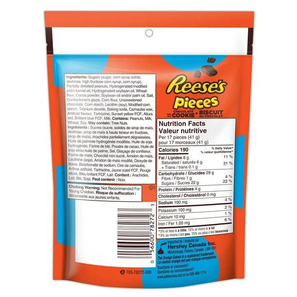 Reese's Pieces with Chocolate Cookie Centers, 170g/6oz