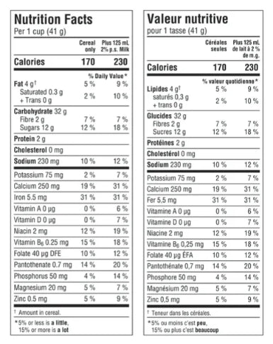 CinnaGraham Toast Crunch Cereal, Whole Grains, 340g