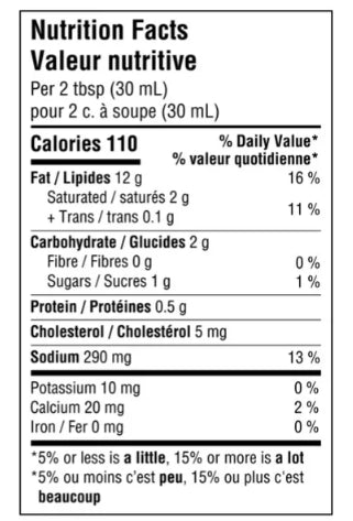 Kraft Three Cheese Ranch Salad Dressing, 425ml