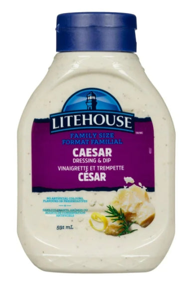 Litehouse Caesar Dressing and Dip, 591mL