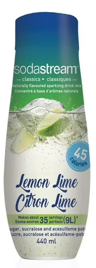 SodaStream Classic, Lemon Lime Flavour Drink Mix, 440mL