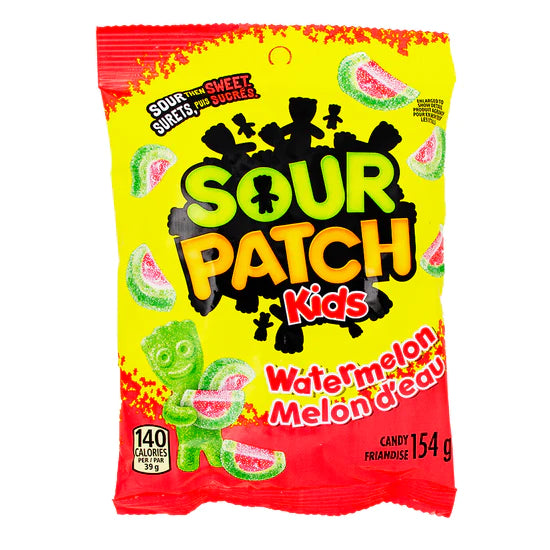 Maynards Sour Patch Kids Watermelon Gummies, 154g