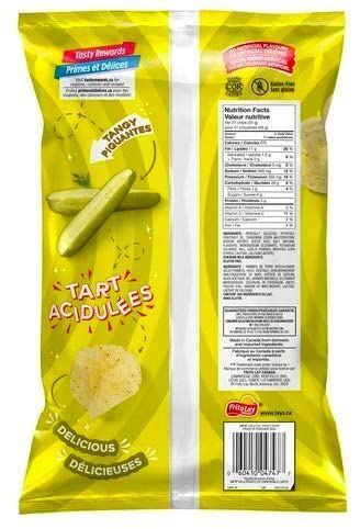 Lays Dill Pickle Flavor Potato Chips 235g Bag