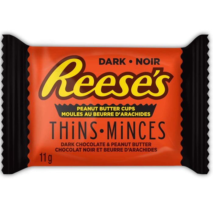 Reese's Thins Dark Chocolate Peanut Butter Cups 165g/5.8 oz