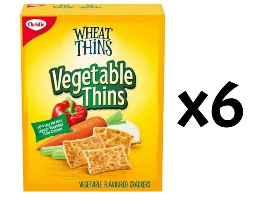 Christie Vegetable Thins Original 6 Boxes From Canada