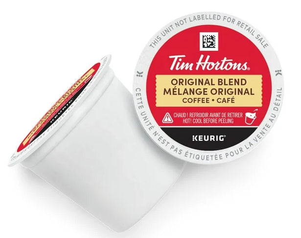 Tim Hortons Original Blend Medium Roast Coffee, 12ct, 126g