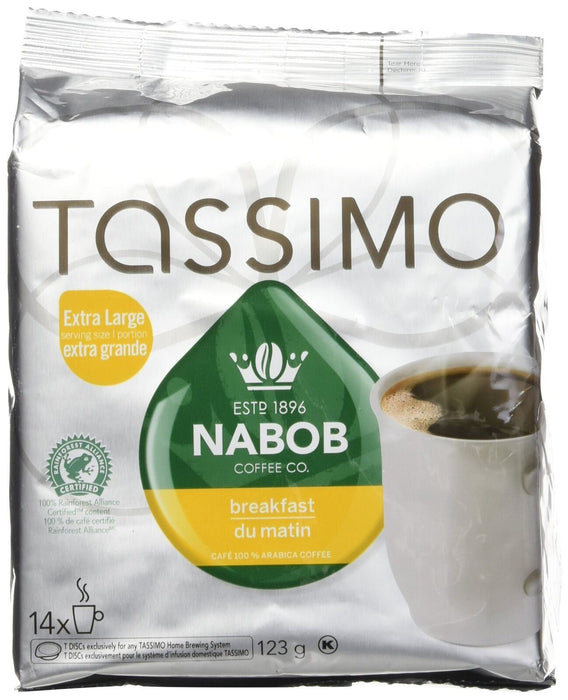 Tassimo Nabob 14 T Discs - Breakfast Blend (123g / 4.3oz)