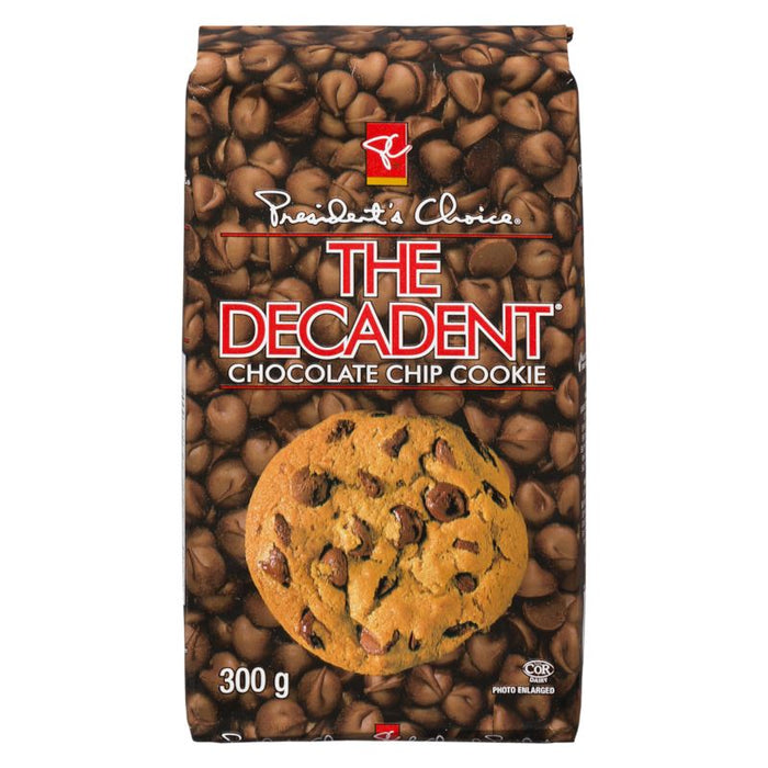 President's Choice The Decadent Chocolate Chip Cookie, 300g