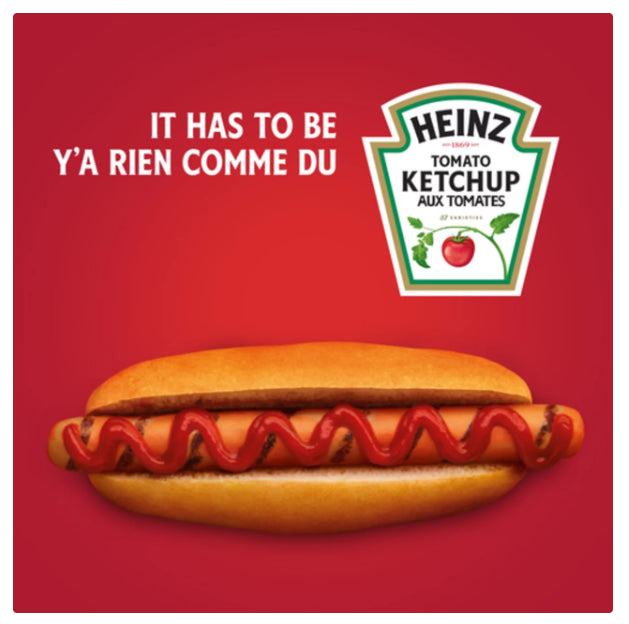 Heinz Tomato Ketchup Glass Bottle 375ml