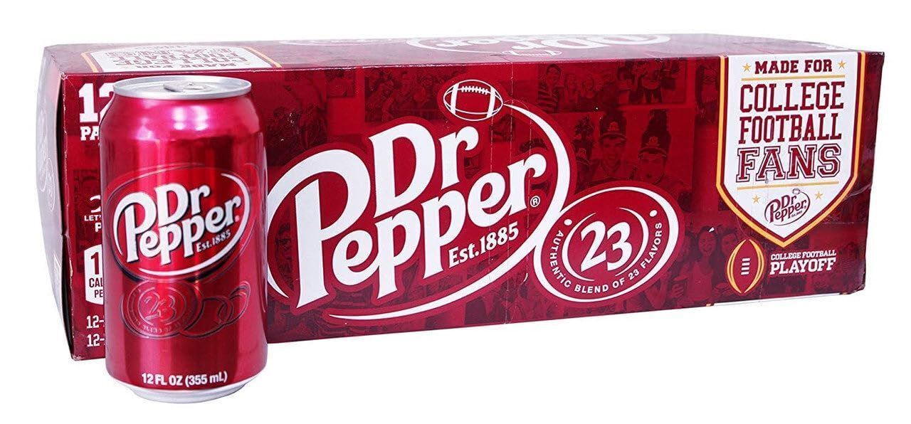 Dr Pepper From Canada 355ml Each 12 Cans