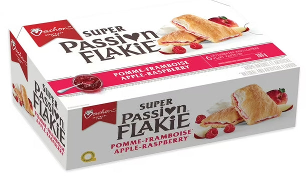 Vachon Super Passion Flakie Apple-Raspberry Flavor Pastry, 66g