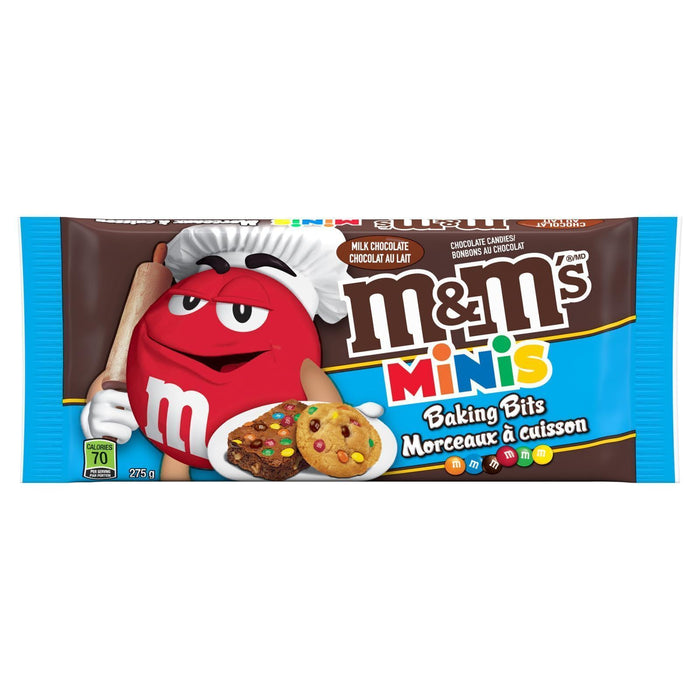 M&M's Mini Size Milk Chocolate Baking Bits 275g