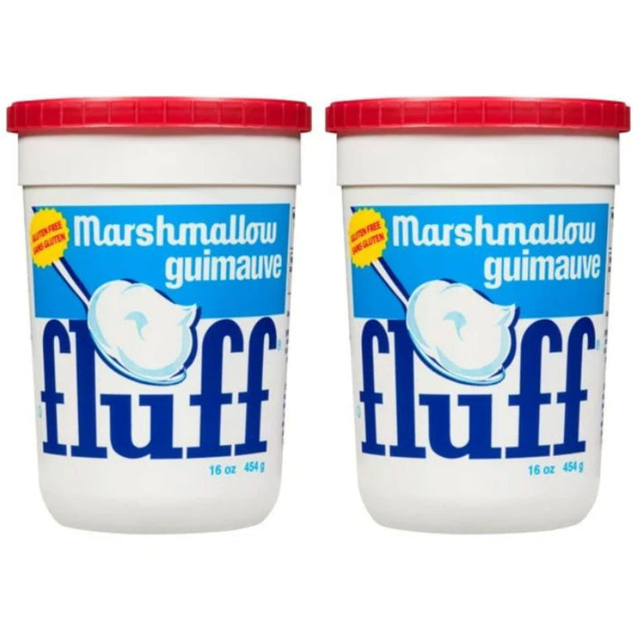 Marshmallow Fluff Original, 454g/1lb Each 2 Jars