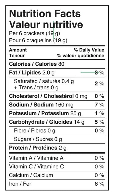 Premium Plus Salted Tops Crackers, 225g