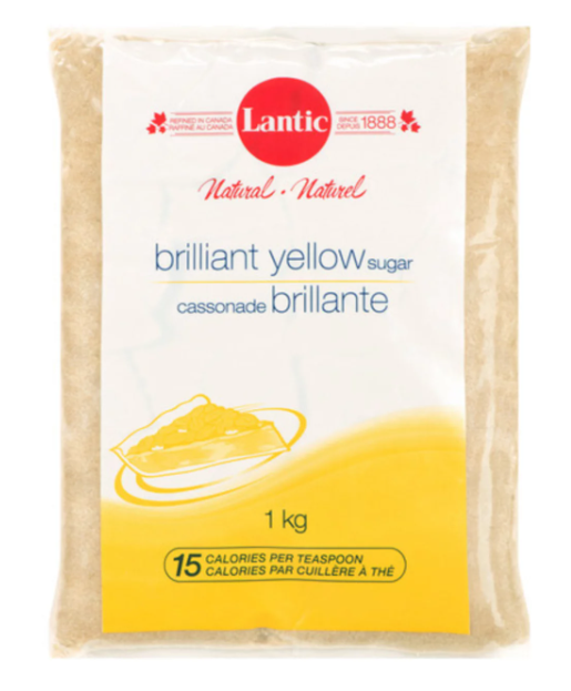 Lantic Brilliant Yellow Sugar 1kg
