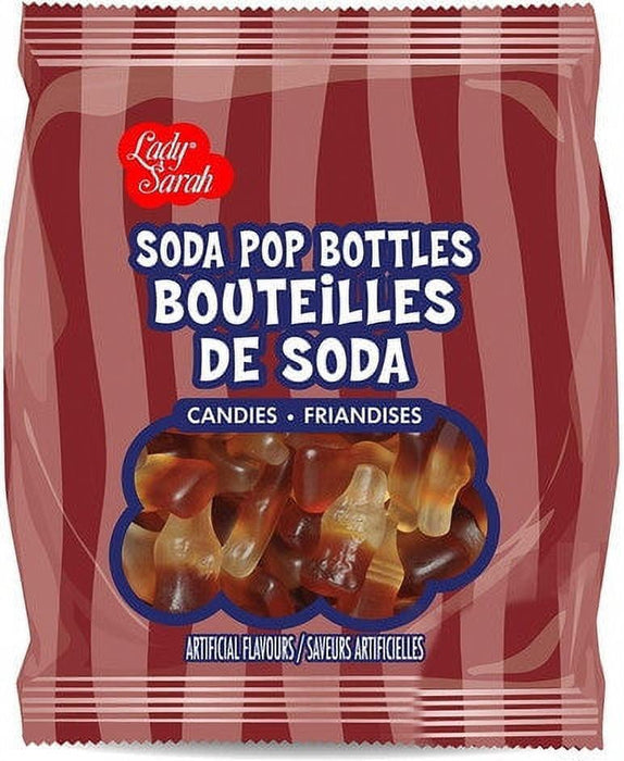 Lady Sarah Soda Pop Bottles Gummies 120g/4.2oz Peg Bag