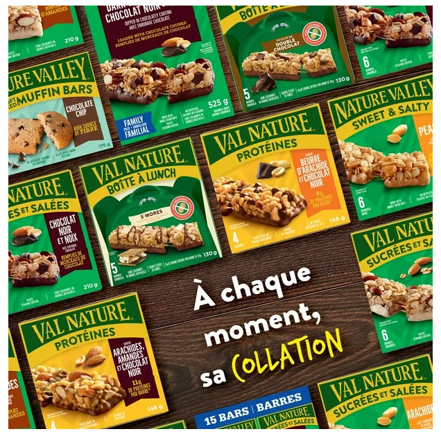 Nature Valley Crunchy Granola Bars, Roasted Almond, 5ct, 230g
