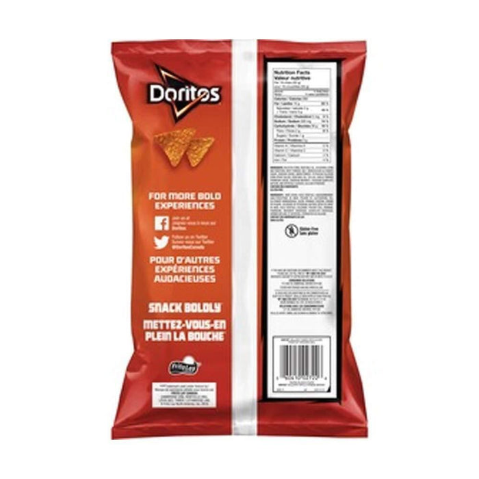 Doritos Zesty Cheese Tortilla Chips, 255g/8.9oz, 3 BAGS