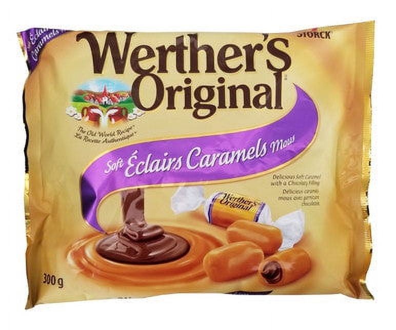 Werther's Original Soft Eclairs Caramel Candies, 300g/10.5oz Bag