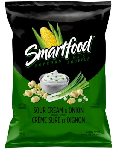 Smartfood Sour Cream & Onion Flavor Seasoned Popcorn, 175g