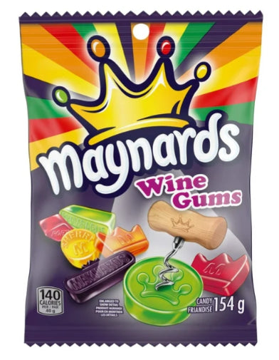 Maynards Wine Gums Gummy Candy, 154g