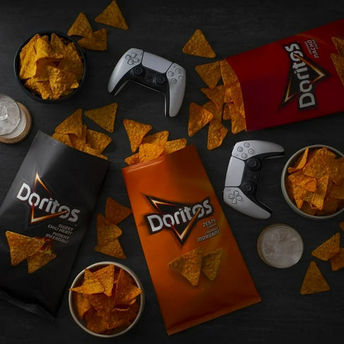 Doritos Nacho Cheese Flavored Tortilla Chips, 235g