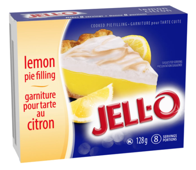 Jell-O Lemon Pie Filling 128g