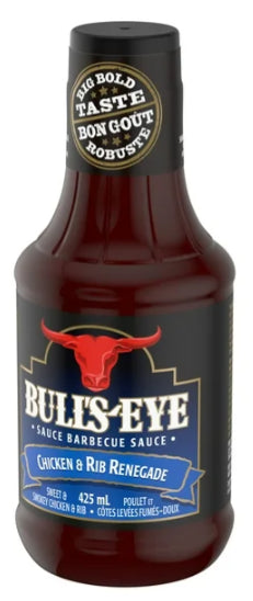 Bull's-Eye Chicken & Rib Renegade BBQ Sauce, 425mL