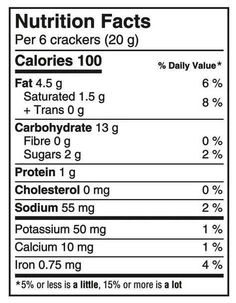 Ritz Low Sodium Crackers 180g