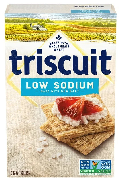 Triscuit Low Sodium Snacking Crackers, 200g