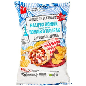 President's Choice Halifax Donair Rippled Potato Chips, 200g